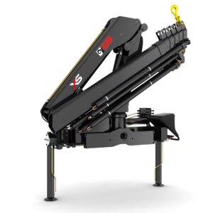 asheville building supply delivery with truck mounted articulated crane