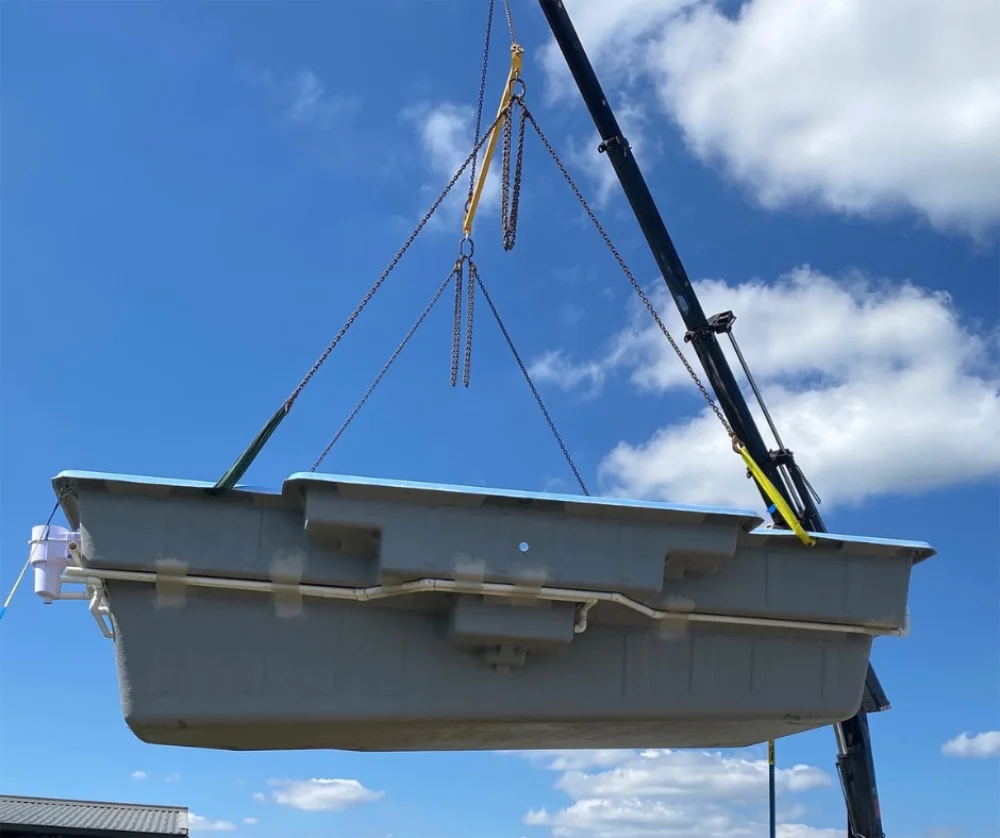 Specialty transport services with crane truck in Asheville and Western North Carolina