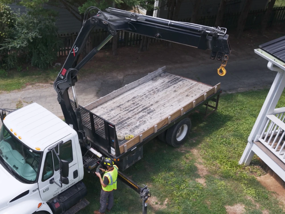 starting a crane truck business to lift and deliver heavy cargo in the Asheville area