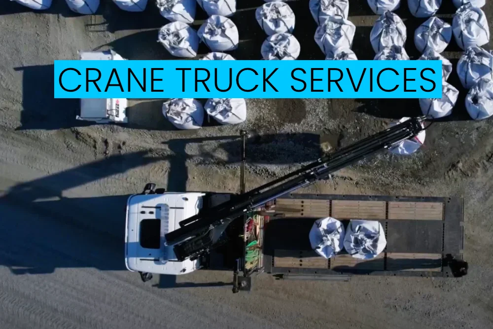 Defining crane truck business services options for startup, by Up Up Lifting in Asheville